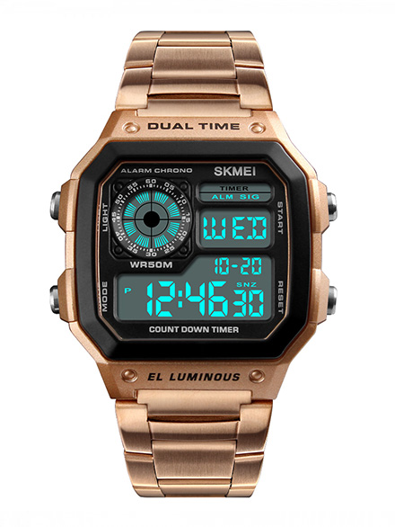 El luminous watch cheap manual