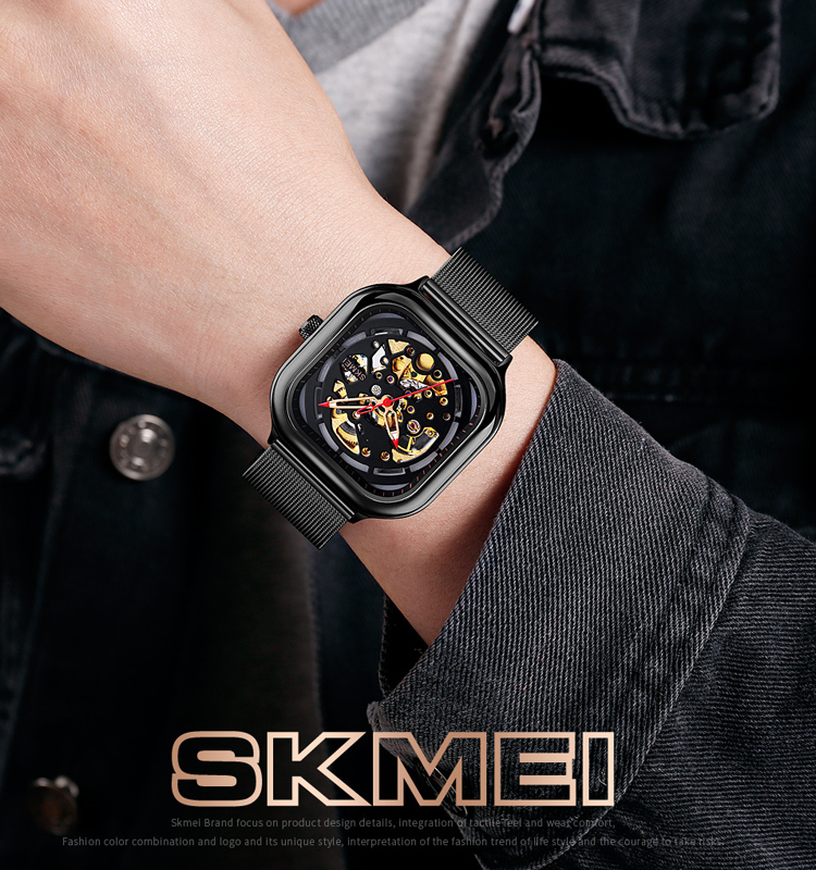 Skmei skull clearance watch