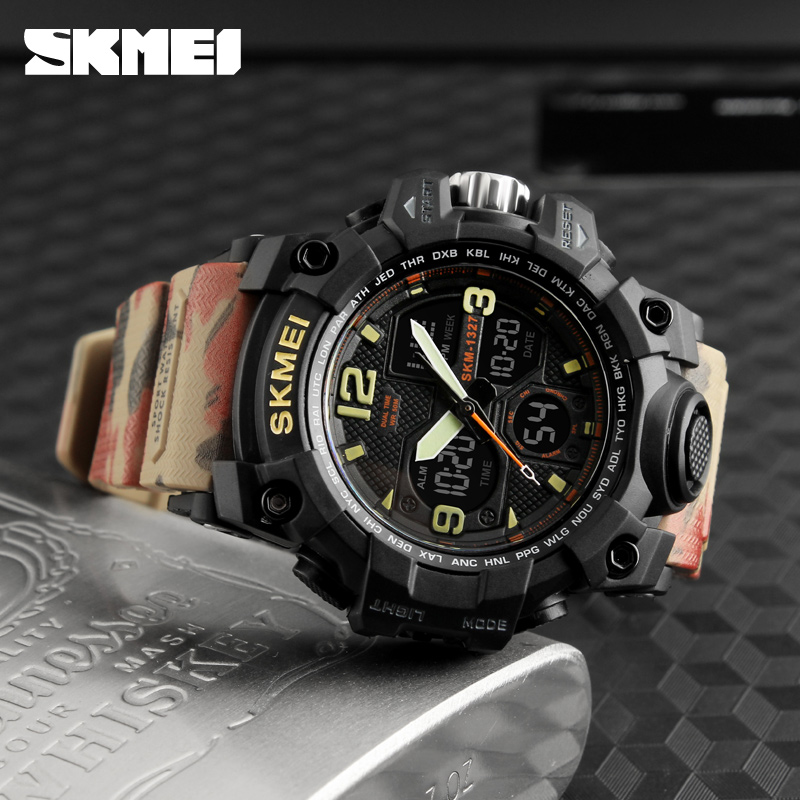 Skmei 1155 clearance army camouflage