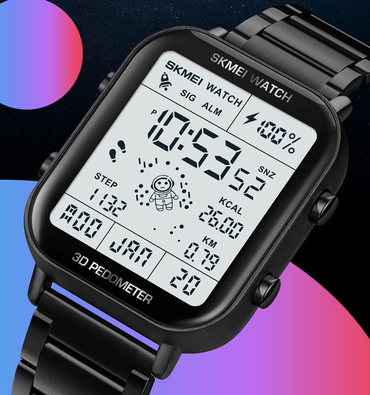 Original Brand Mens' Watches Fashion SKMEI Men's Wrist Watch Led Light  Chronograph Digital Clock Wristwatch Relogio Masculino